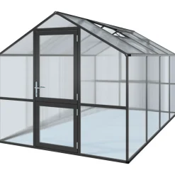 Gewächshaus Rose IV 10m² schwarz*KGT Best