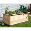 Holz-Hochbeet Woody 210 214 x 79 x 99 cm*KGT Hot