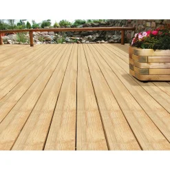 Kiefer-Terrassendiele 200 x 10 x 2,3 cm^ Best