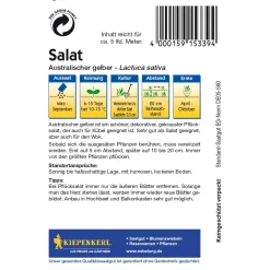 Salat Australischer gelber*Kiepenkerl Outlet