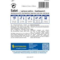 Kiepenkerl Salat Fitness Mix Saatteppich