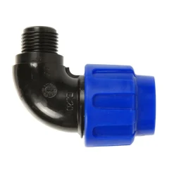 Kirchhoff Übergangswinkel PP 25 mm x ¾ AG für HDPE DVGW