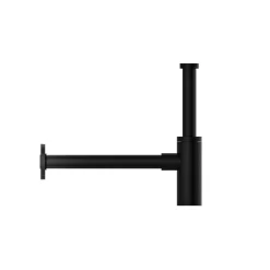 Design-Flaschensiphon schwarz 1 1/4" x 32 mm rund*Kirchhoff Discount