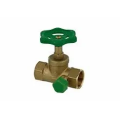 Durchgangsventil mit Entleerung ½ IG*Kirchhoff