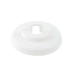 Kirchhoff Heizungs-Rosette PP weiß 18 x 10 mm für 3/8