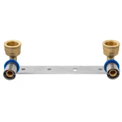 Kirchhoff Montageschiene Pressfitting für Mehrschicht-Verbundrohr 16 mmx1/2"IG