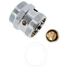 Rückflussverhinderer M28 AG x 3/4" AG verchromt*Kirchhoff