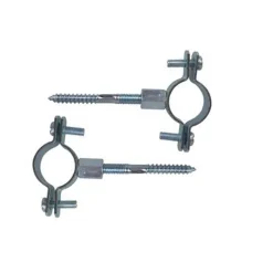 Kirchhoff Rohrschelle 26-28 mm mit Schraubstitf 8 x 80 mm 2 Stück