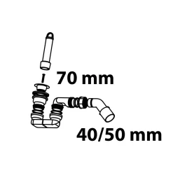 Standrohrventil ECO-SAVE KS 1 1/2" mit Siphon^Kirchhoff Discount