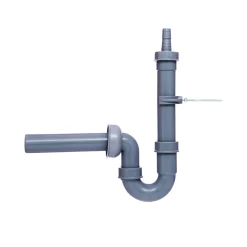 Kirchhoff Waschgeräte-Röhrensiphon ECO-SAVE KS 1 1/2" x Durchmesser 40 mm mit 3/4" Geräteanschluss