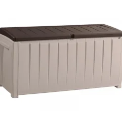 Keter Kissen- und Gartenbox mit Sitz Novel