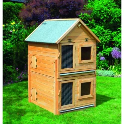 Kleintiervilla Maxi mit Erweiterungsstall^Promadino Best