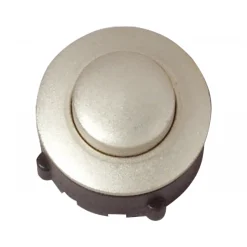 Klingelkontakt Messing-vernickelt