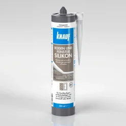 Knauf Boden u. Fenster Silikon transpar. hell 300 ml