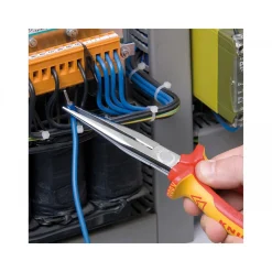 Flachrundzange VDE 20 cm^Knipex New