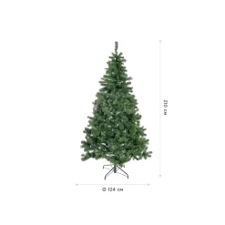 Künstlicher Weihnachtsbaum Oxford Kiefer 210 cm Grün