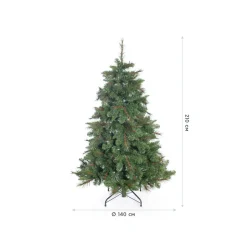 Künstlicher Weihnachtsbaum Mesa Fichte 210 cm Grün^ Clearance