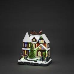 LED Szenerie Haus mit Baum^Konstsmide Best