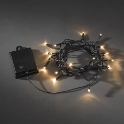 Konstsmide LED-Außenlichterkette Timer und 8 Funktionen 40 Dioden