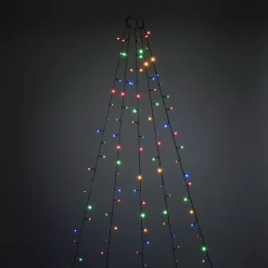 Konstsmide LED-Baummantel mit Ring Durchmesser 8,5 m 200 LEDs bunt