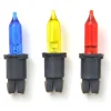 Konstsmide LED-Ersatzbirne Steckfassung grün 3 Stück rot/ gelb/ blau