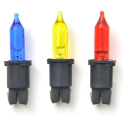 Konstsmide LED-Ersatzbirne Steckfassung grün 3 Stück rot/ gelb/ blau