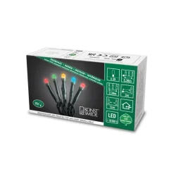 Micro LED Lichterkette 35 bunte gefrostete Dioden*Konstsmide Best