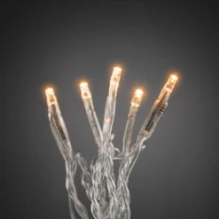 Micro LED Lichterkette 200 bernsteinfarbene Dioden*Konstsmide Outlet