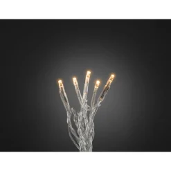 Micro-LED-Lichterkette 50 Dioden bernsteinfarben transparent*Konstsmide