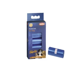 Kotbeutel Nobby TidyUp Vorratspack blau 4 Rollen a 15 Beutel