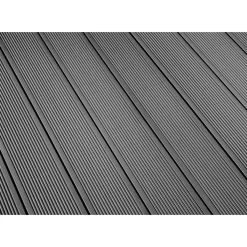 WPC Terrassendiele Exklusiv graubraun mattiert 14,5 x 300 cm^Kovalex Sale