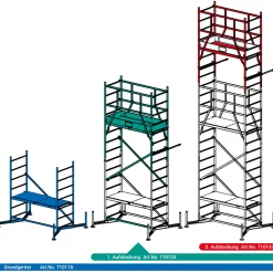 Krause ClimTec Alu-Arbeitsgerüst 1 Aufstockung