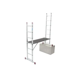 Krause CORDA LeiterGerüst 2 x 7 Sprossen