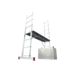 Krause CORDA LeiterGerüst 2 x 7 Sprossen