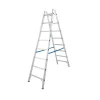 Krause Sprossen-Doppelleiter Stabilo 2 x 8 Sprossen