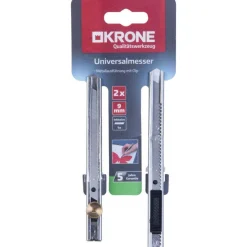 Unimesser Metall 9 mm 2 Stück^Krone Clearance