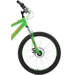 Jugend-Mountainbike Xtraxx Fully grün-orange^KS Cycling Outlet