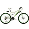 Mountainbike Bliss Fully weiß-grün^KS Cycling New