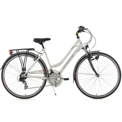 Trekkingrad Vegas Damen Flachlenker 53 cm weiß^KS Cycling Online