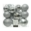 Kugelmix 6/8/10 cm bruchfest glänzend/ matt silber^ Online