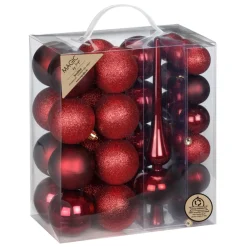 Kugeset 4 und 6cm mit Spitze Morello Cherry Red^ Sale