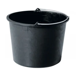 Kunststoff-Eimer schwarz 12 L