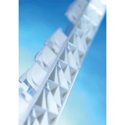 Kunststoffpfahl Titan Plus 110 cm weiß 5 Stück