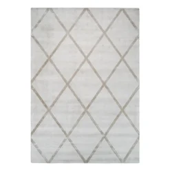Kurzflorteppich „Luxury 210“ Elfenbein/Taupe, 160x230cm