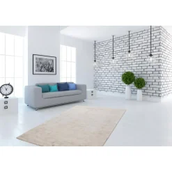 Kurzflorteppich „Luxury 110“ Elfenbein/Taupe, 120x170cm^ Best