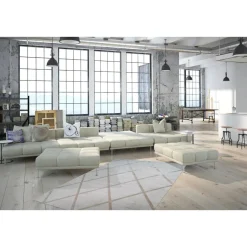 Kurzflorteppich „Luxury 210“ Elfenbein/Taupe, 200x290cm^ Online