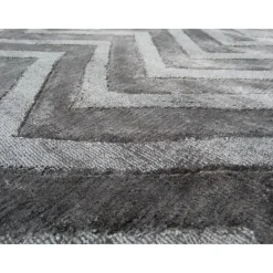 Kurzflorteppich „Luxury 410“ Grau/Anthrazit, 120x170cm* New