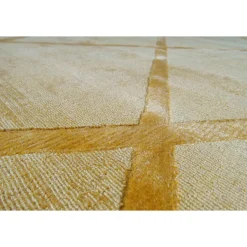 Kurzflorteppich „Luxury 210“ Gelb, 80x150cm