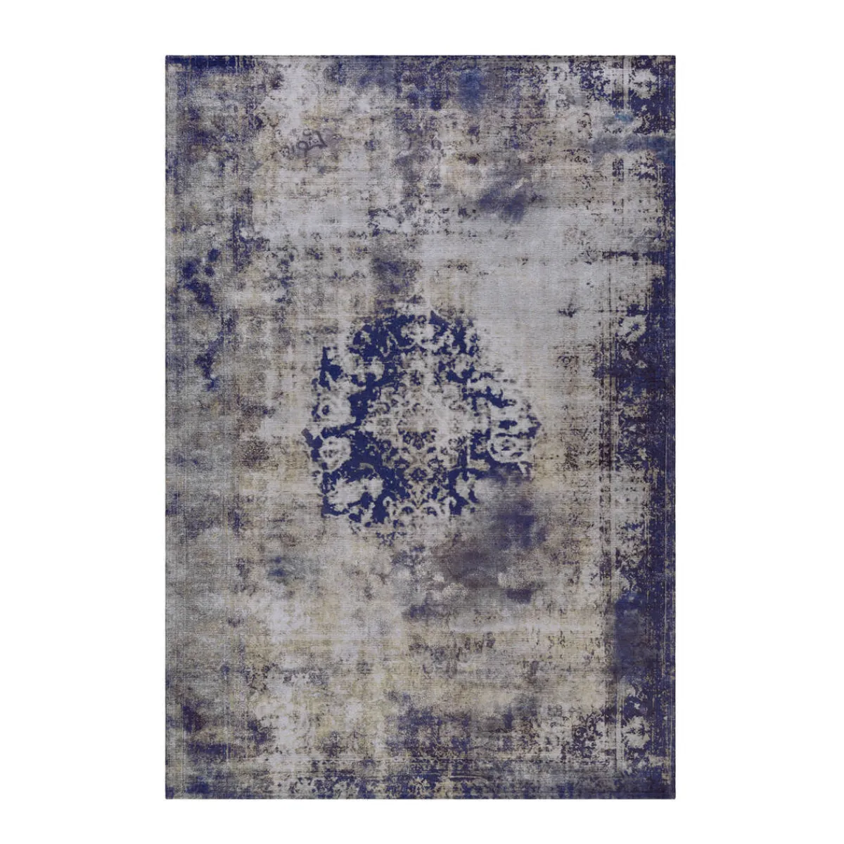 Kurzflorteppich Vintage 8403 blau* Best