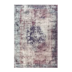 Kurzflorteppich Vintage 8403 anthrazit^ Clearance